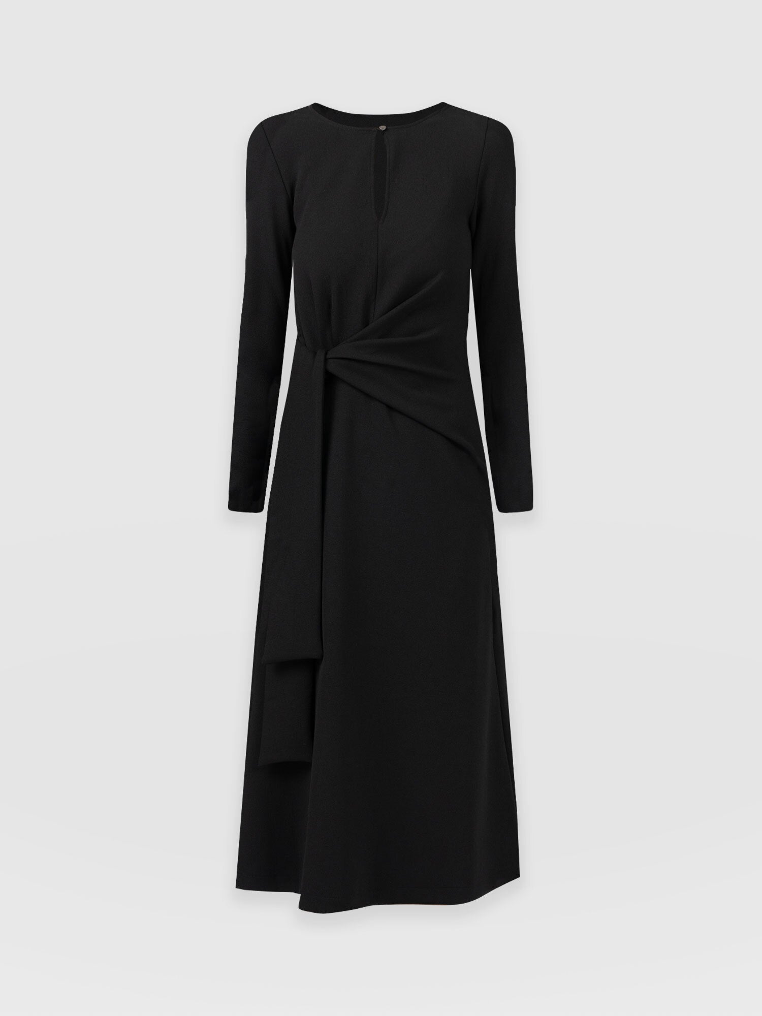Reagan Knot Dress Black - Women's Dresses | Saint + Sofia® USA
